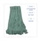 Boardwalk Medium Looped-End Wet Mop, Green, Cotton/Rayon/Synthetic, PK12 BWK502GNNB - alternate 3